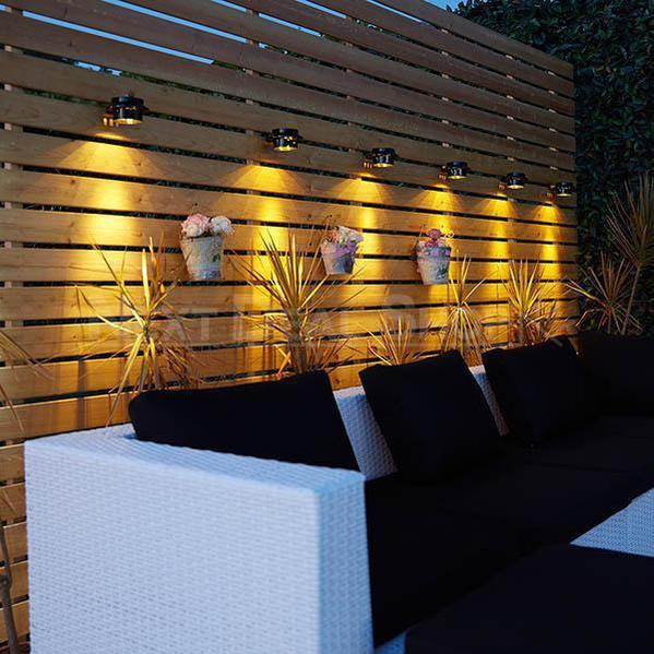 Skorter | 2 Pcs Solar Powered Gutter Lights
