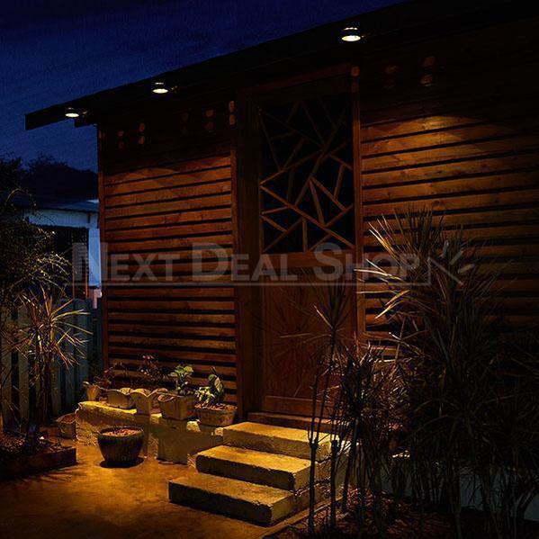 Skorter | 2 Pcs Solar Powered Gutter Lights