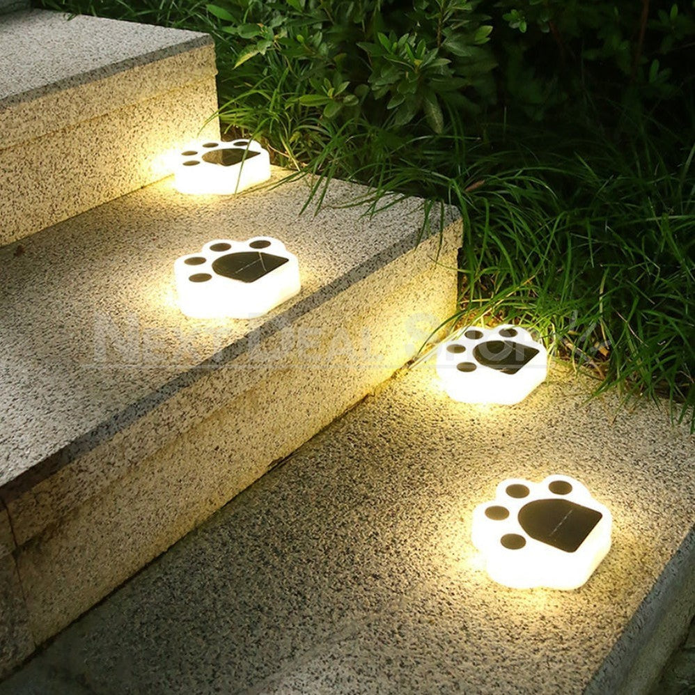 Skorter | 2 pcs - Solar powered pot print ground net light