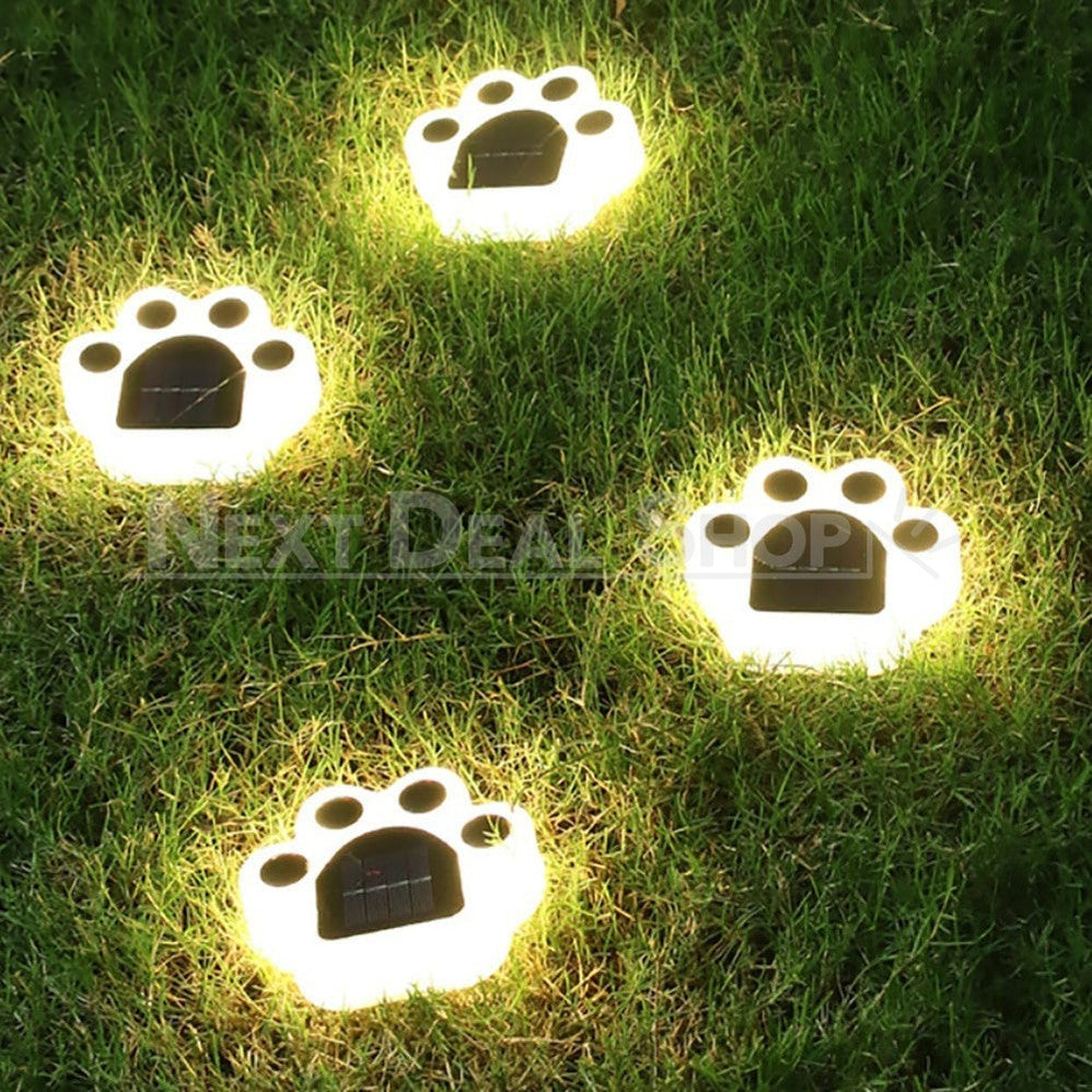 Skorter | 2 pcs - Solar powered pot print ground net light