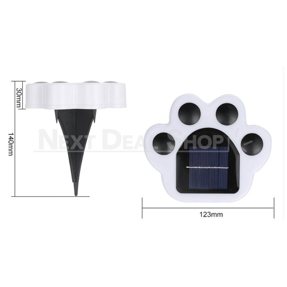 Skorter | 2 pcs - Solar powered pot print ground net light