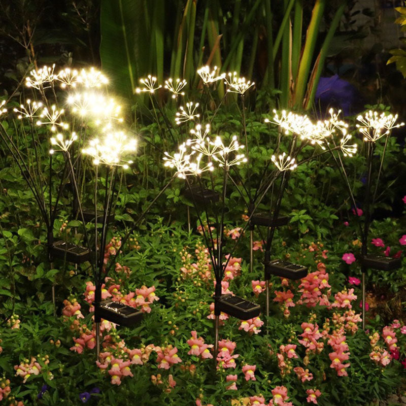 Skorter | 2 Pk - Solar Powered Starburst Garden Stake Light