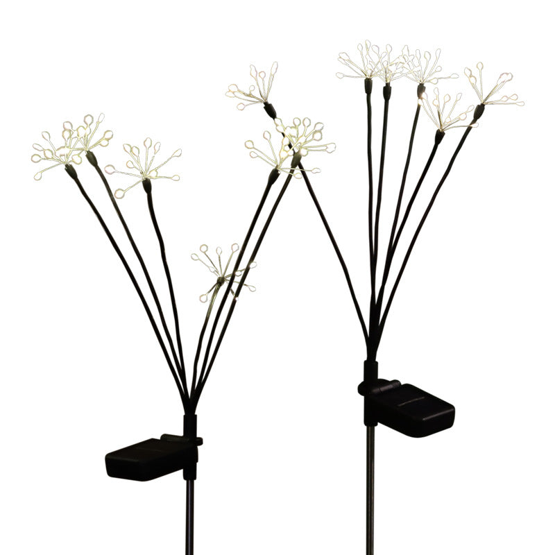 Skorter | 2 Pk - Solar Powered Starburst Garden Stake Light