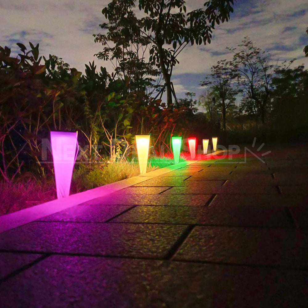 Skorter | 2 Pcs Solar Powered Star Lantern