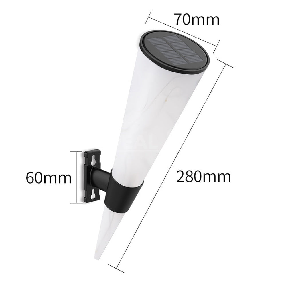 Skorter | 2 Pcs Solar Powered Star Lantern