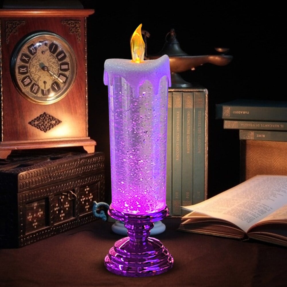 Skorter | Christmas LED candles with glitter