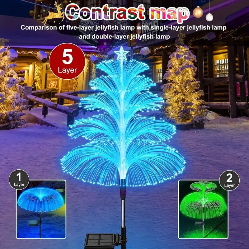 Skorter | 2-Pack: 7 Color Changing LED Sun Bleach Jellyfish Lights