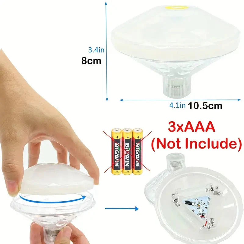 Skorter | 2-Pack: LED Color Changing Floating Pool Lights with 8 Modes Lighting