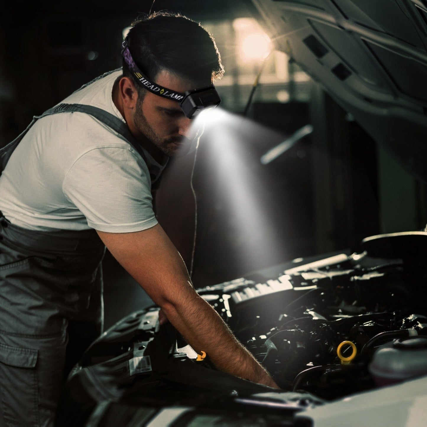 Skorter | 2-Pack: Rechargeable motion sensor headlamp 6 light modes