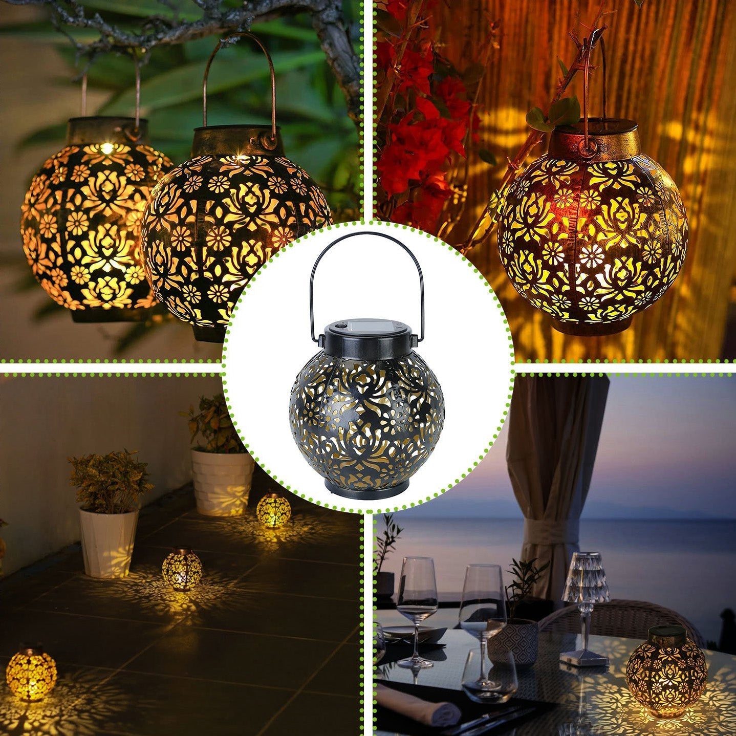 Skorter | 2-part: Solar-powered Hanging Light