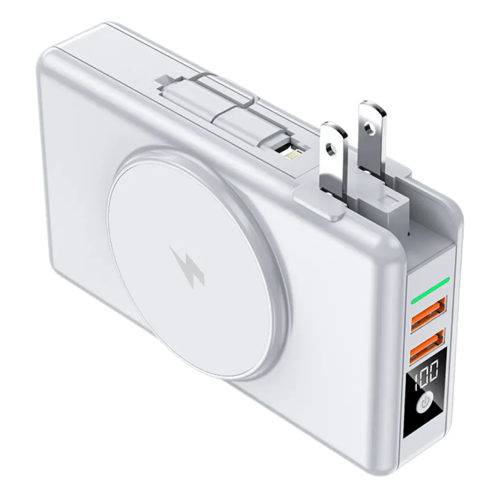 Skorter | EnergieMate 5-in-1 Powerbank – 15,000mAh with Fast Charging Function