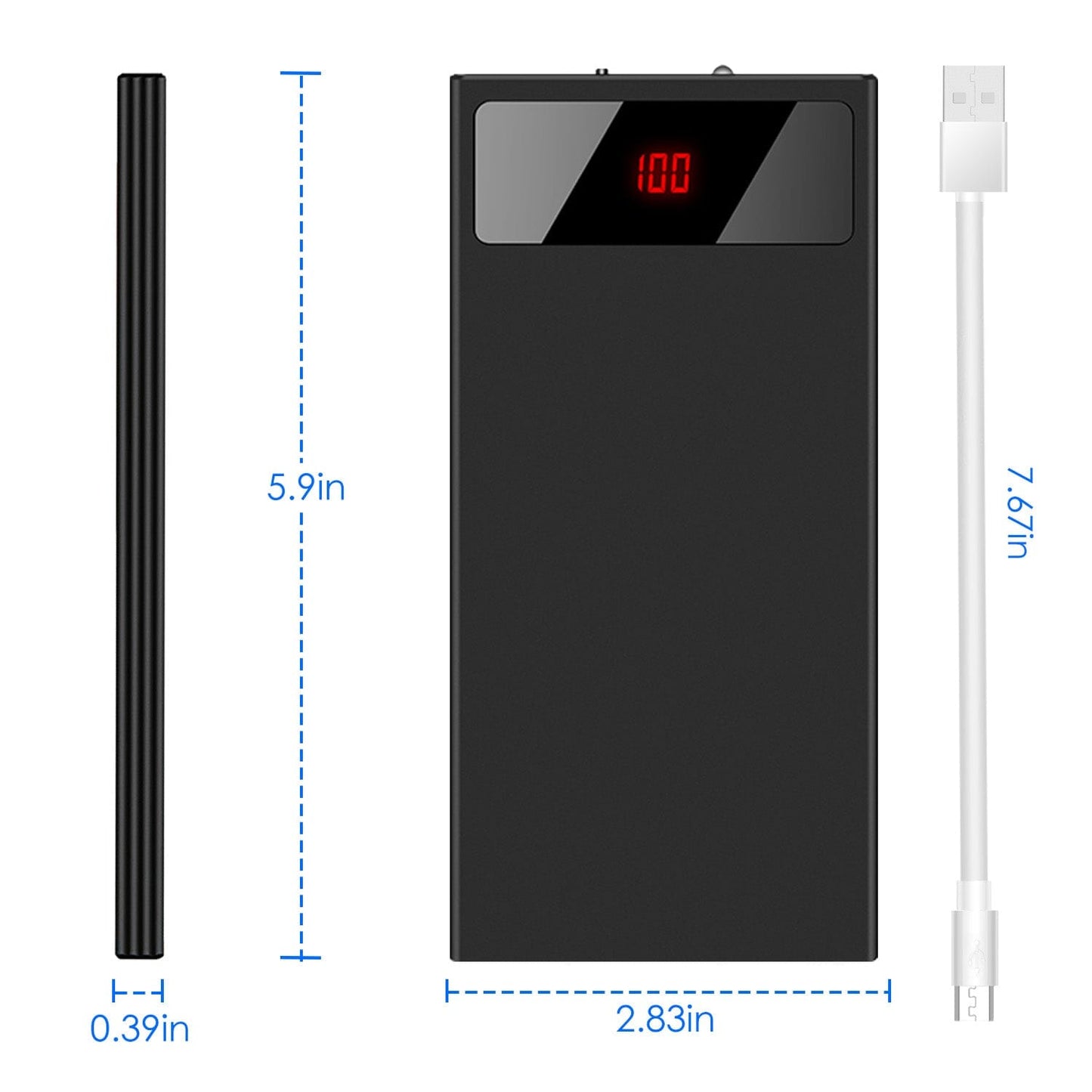 Skorter | 20,000mAh Power Bank Ultra-thin External Battery Pack