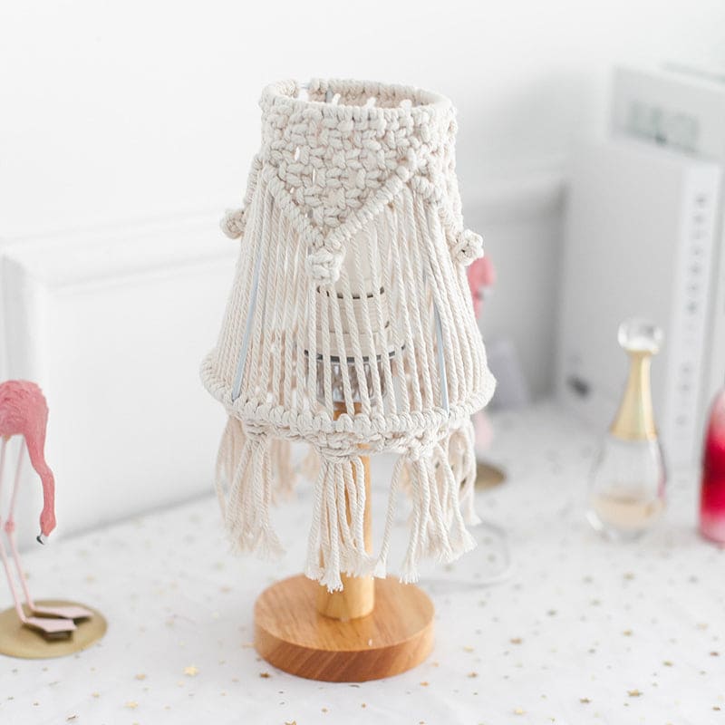 Skorter | FeatherGlow - Feather Wide Bulb-Shaped Table Lamp
