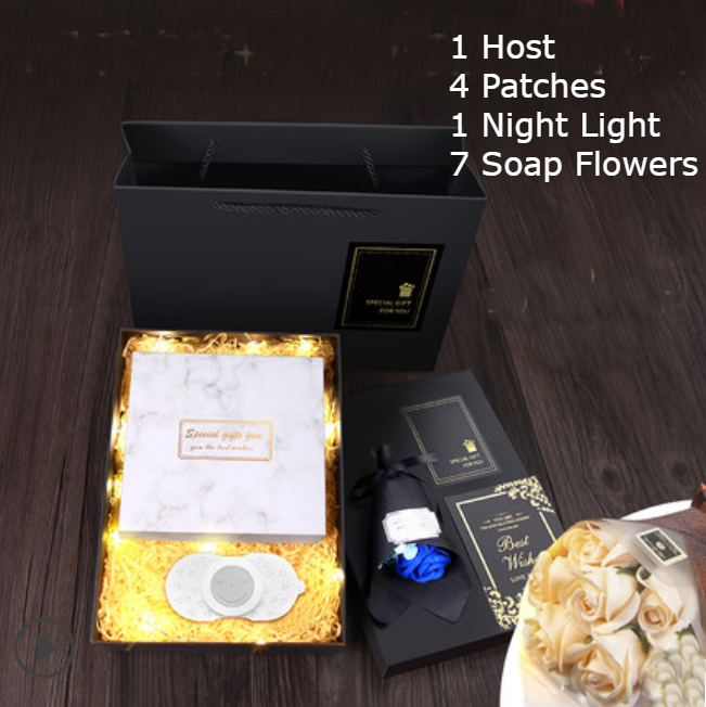 Skorter | Portable Rechargeable Smart Mini Massager with Pulse Massage, 6 Modes and 10 Intensities for Work, Entertainment, Driving and Travel