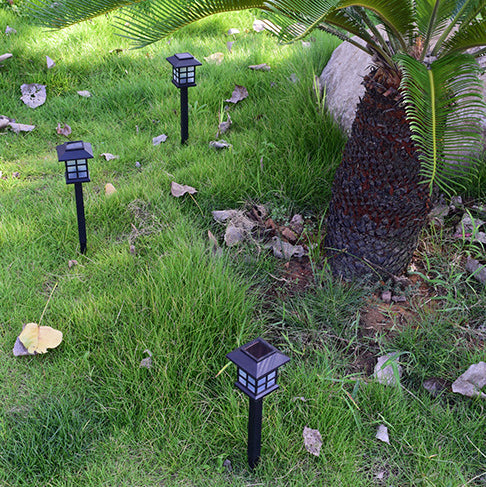 Skorter | Solar Square Lantern LED Outdoor Waterproof Garden Ground Plug Light