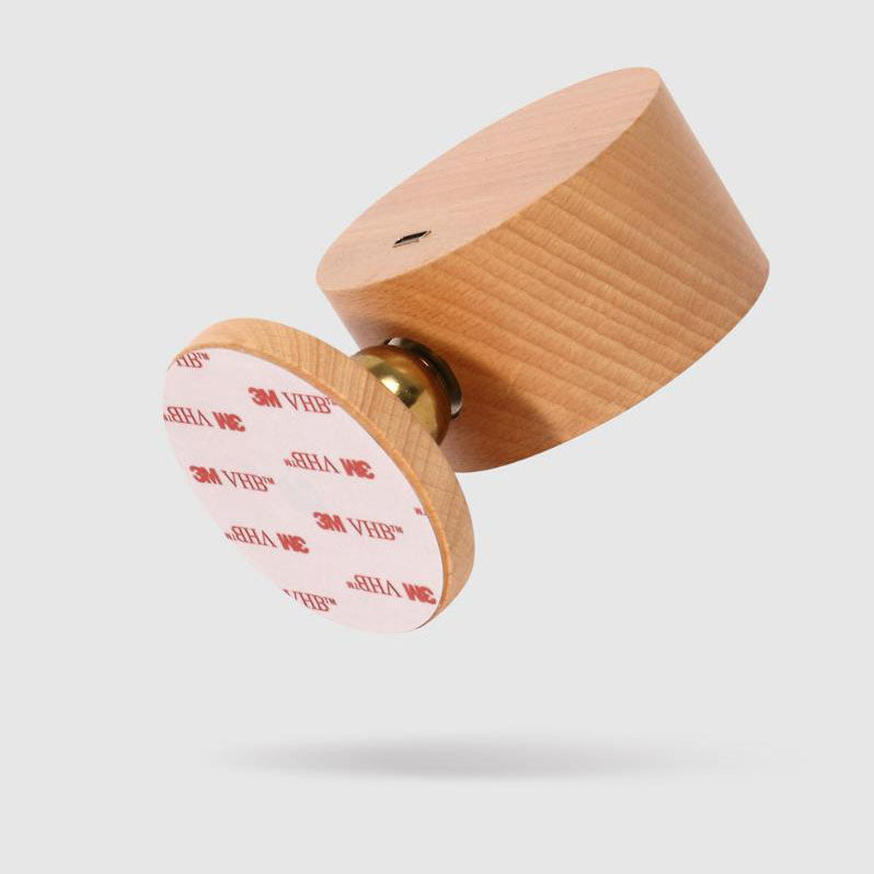 Skorter | Minimalistic Wood USB rechargeable Touch Magnet LED Night Wall Scone Lamp Light
