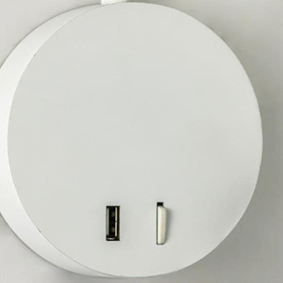 Skorter | Minimalistic USB rechargeable silicone spotlight LED reading wall lamp