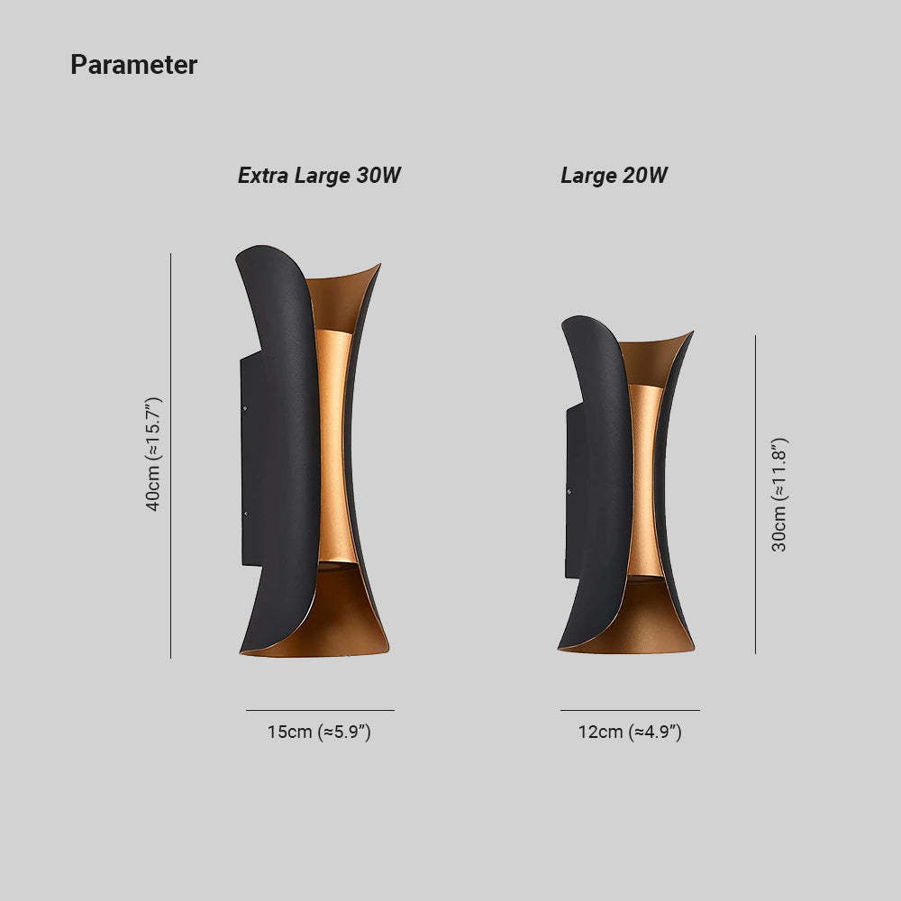 Skorter | Durable Outdoor Waterproof LED Aluminum Wall Lamp