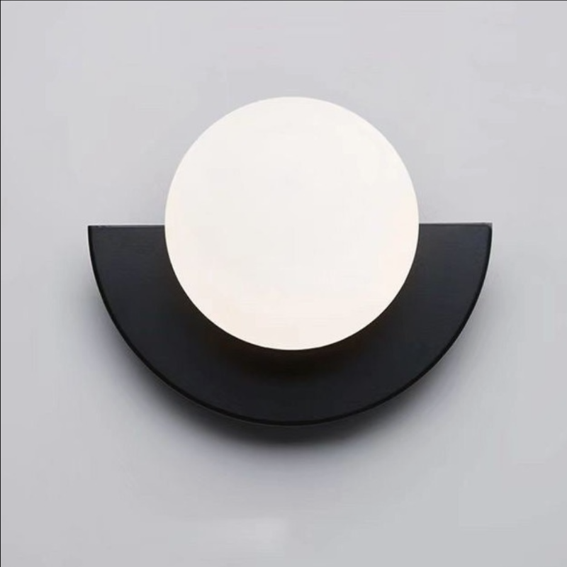 Skorter | Valentina Modern LED Wall Lamp Metal Glass Bedroom Living Room