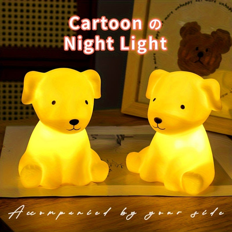Skorter | PuppyGlow - Cute Cartoon Dog Lamp with Warm Light for Room Decoration