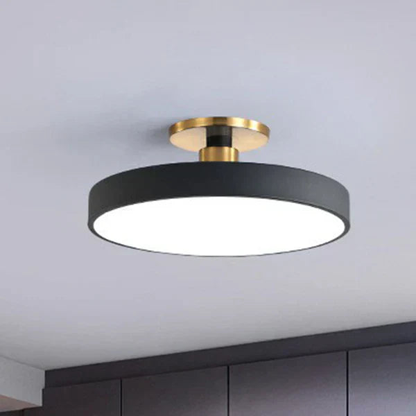 Skorter | Nordic Glow LED Ceiling Light – Modern Scandinavian Round Design