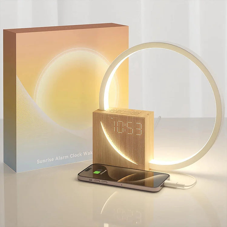 Skorter | TouchRise - Lighted Touch Control Alarm Clock