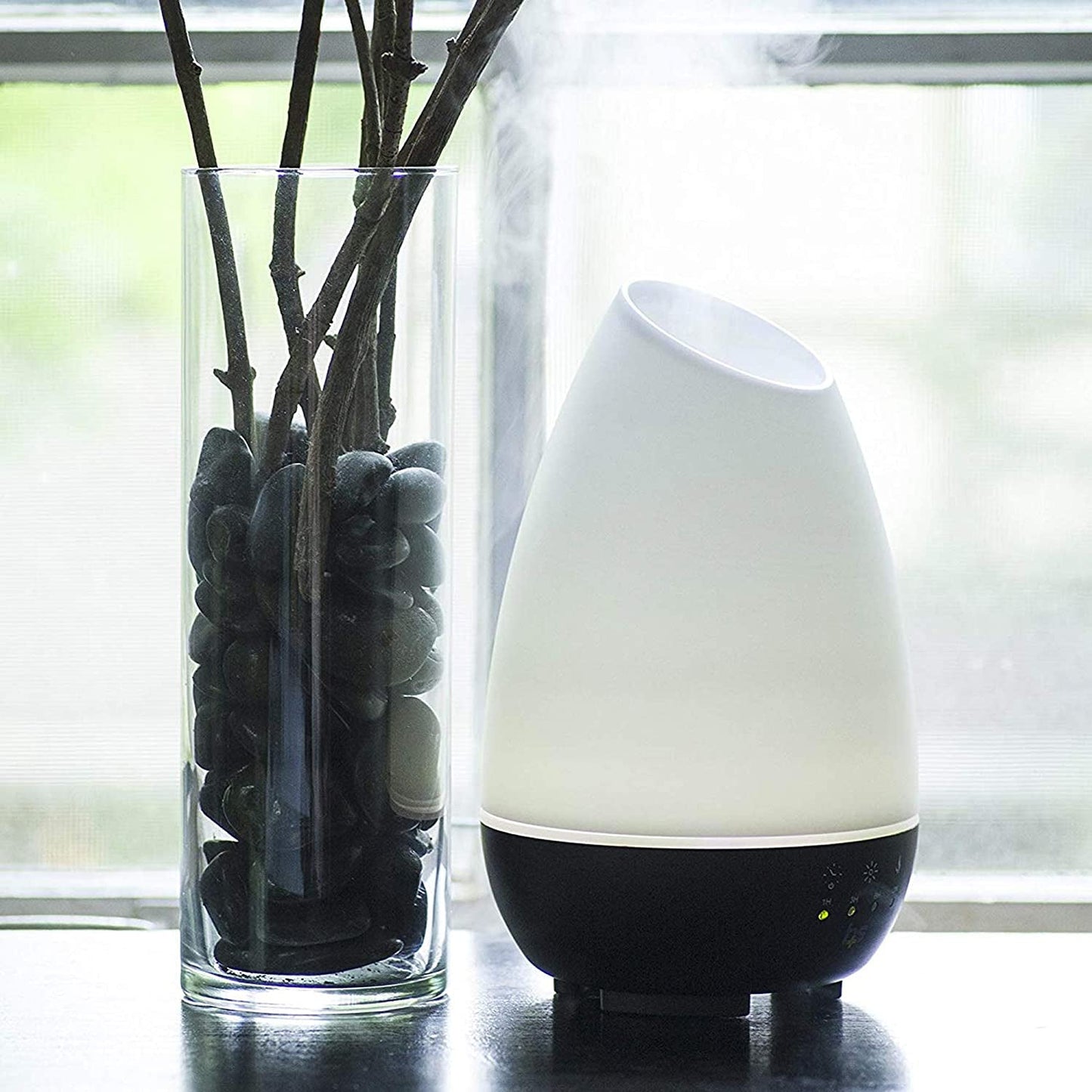 Skorter | Essential Oil Diffuser, Cold Mist Humidifier and Aromatherapy Diffuser & Changing LED Light Colors