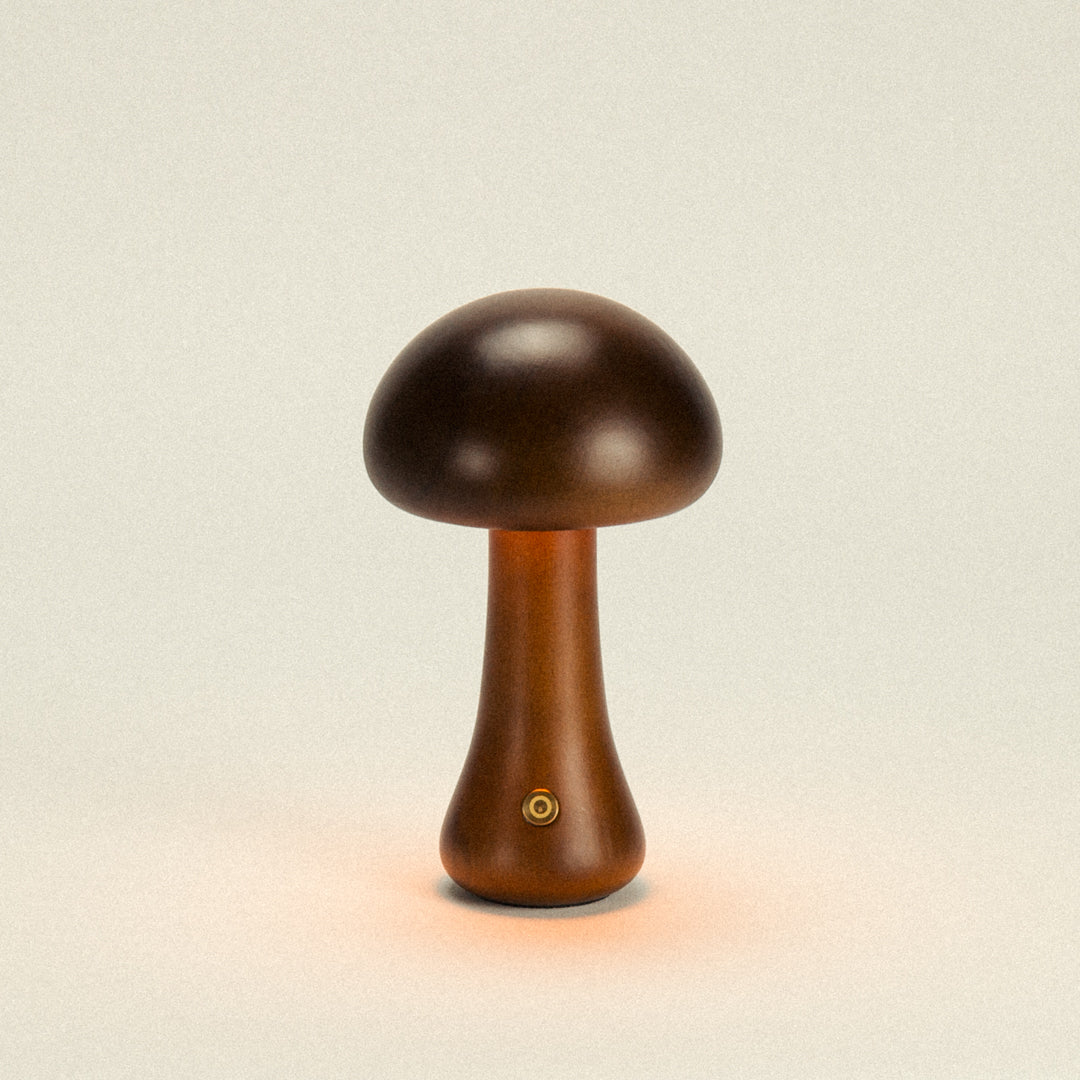 Skorter | Mushie Lamp Duo | Small & Fast | Walnut