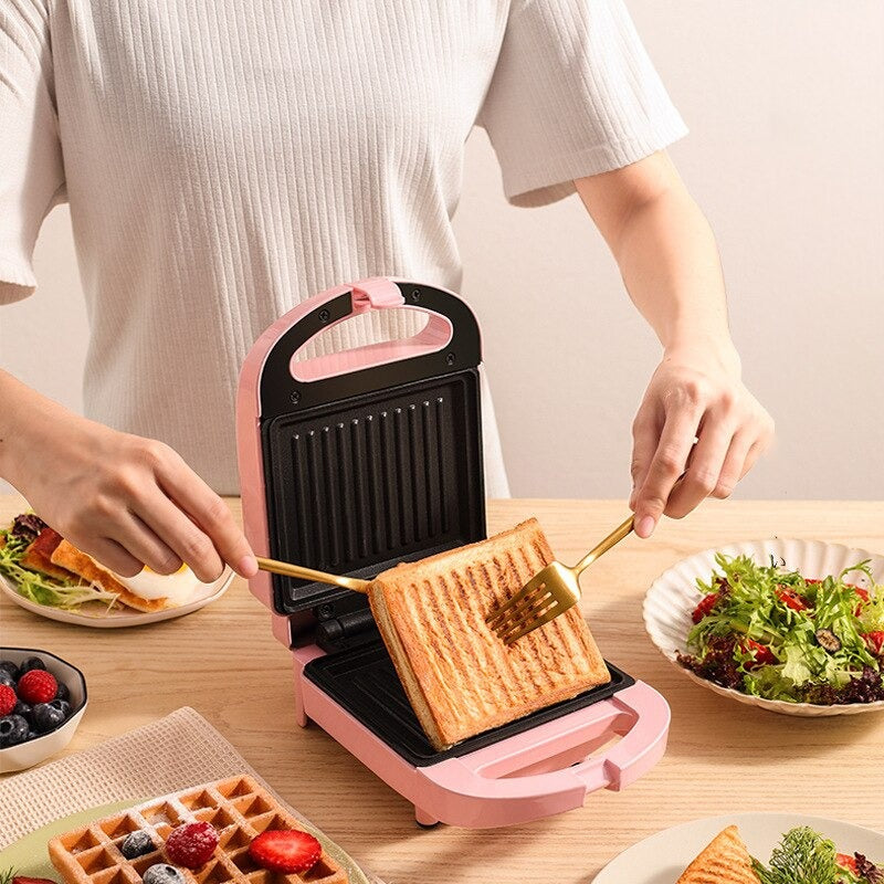 Skorter | 2-in-1 Sandwich Maker & Toaster | Non-Stick Auto-Sealing Plates for Quick Breakfasts, Snacks & Easy Cleanup