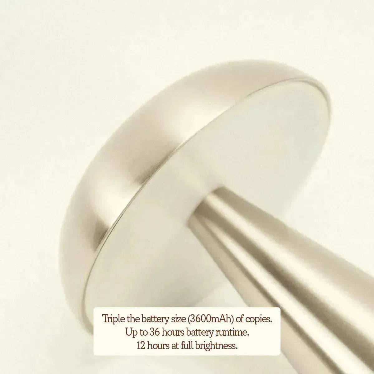 Skorter | Portable Metal Touch Lamp | Aluminum
