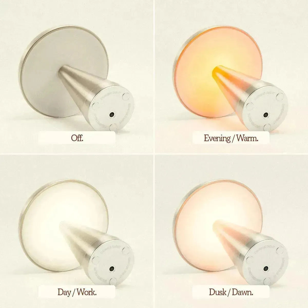 Skorter | Portable Metal Touch Lamp | Aluminum