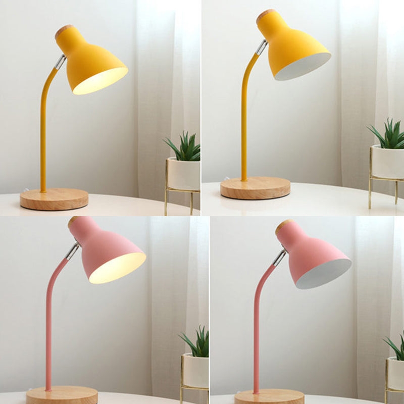 Skorter | MacaronLamp - Flashlight Table Lamp for Children's Room with Metal Shade