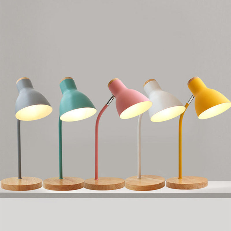 Skorter | MacaronLamp - Flashlight Table Lamp for Children's Room with Metal Shade