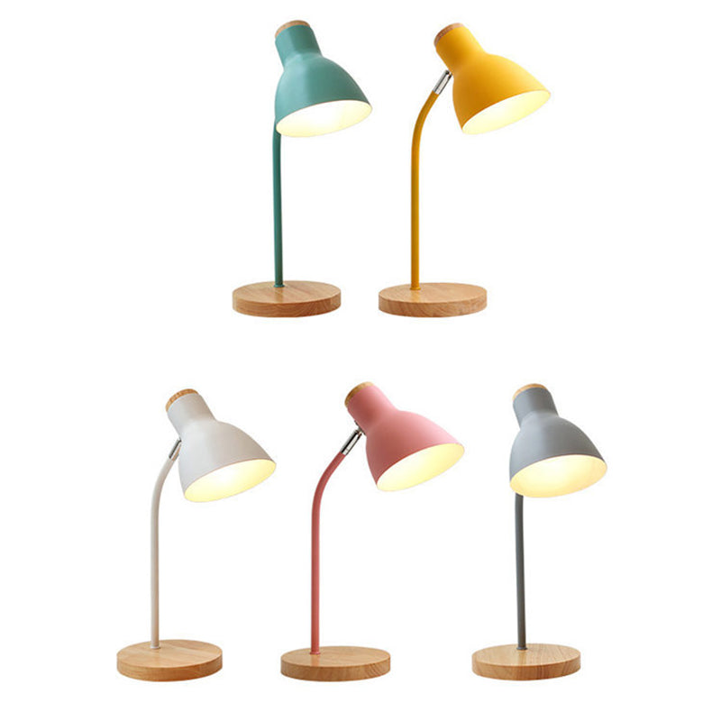 Skorter | MacaronLamp - Flashlight Table Lamp for Children's Room with Metal Shade