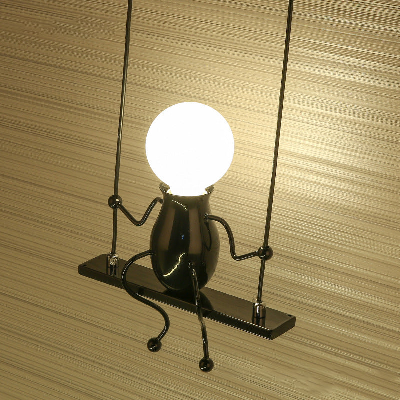Skorter | SwingDesign - Modern wall lamp with swinging figure
