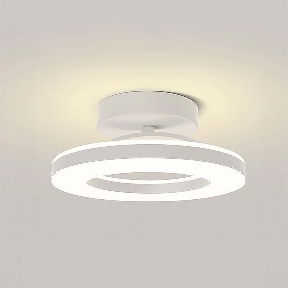 Skorter | ZAYNO Black LED Ceiling Light – Modern Flush Mount