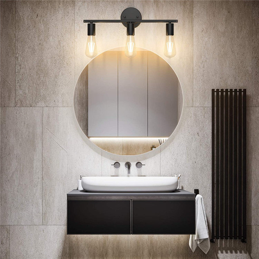 Skorter | IndustrialGlow - Modern 3-armed wall lamp in industrial style LED lighting