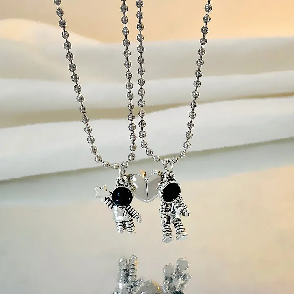 Skorter | I love you Best Friends / Couple Necklace Jewelry Puzzle Necklace