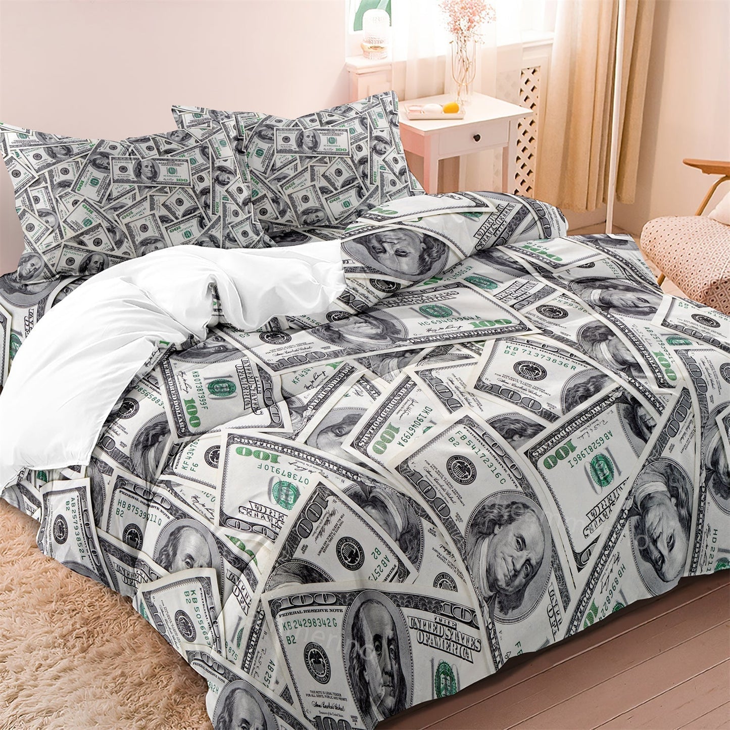 Skorter | RichRush - Gold Dollar Bed Set for Kids
