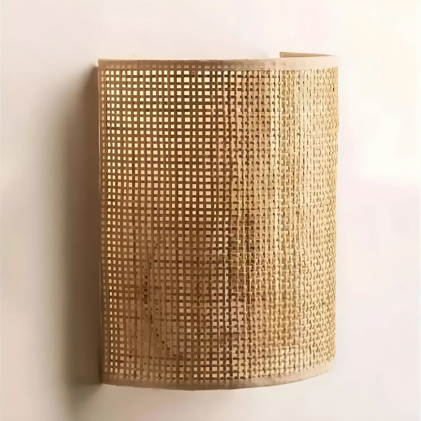 Skorter | Modern Braided Rattan Wall Lamp