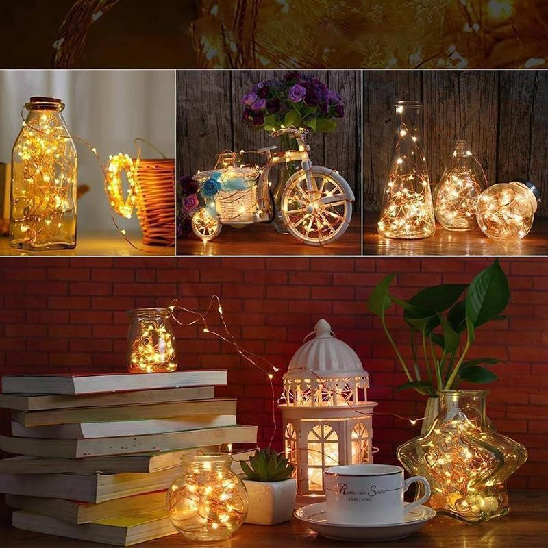 skorter | LED bottle light cork night light DIY decor