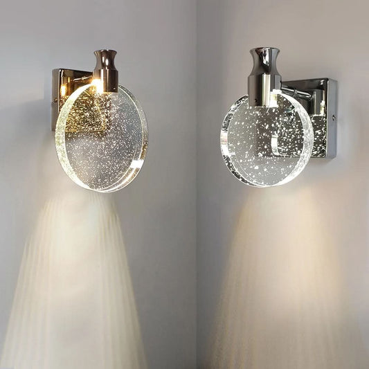 Skorter | Modern LED Wall Lamp – Minimalist Circular Design