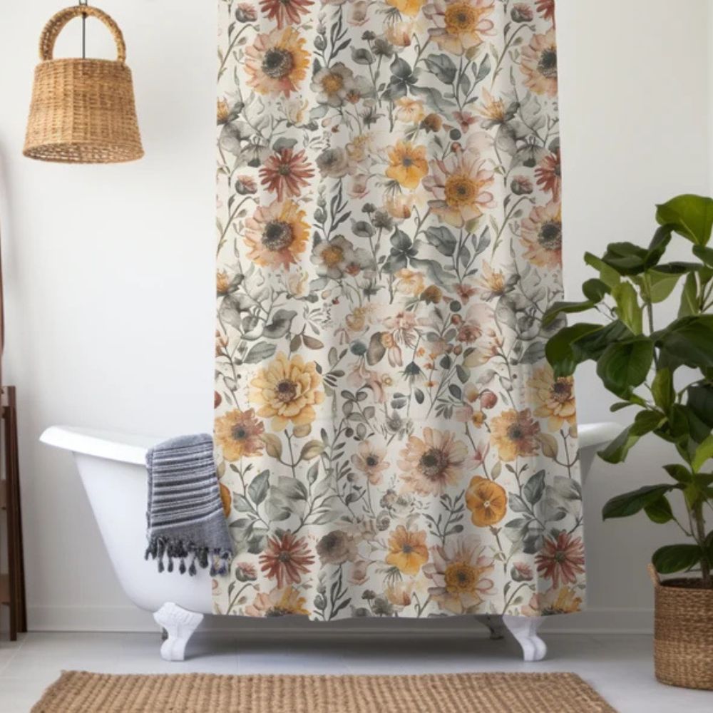Skorter | Flourish Bloom Shower Curtain