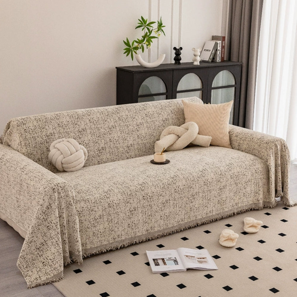 Skorter | Speckled Pattern Chenille Sofa Cover