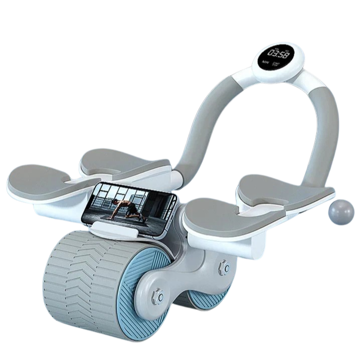 Skorter | Abdominal Muscle Training Device | Ergonomic, 360° Movement & Convenient Phone Holder for Total-Body Workouts at Home