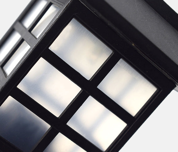 Skorter | Solar Square Lantern LED Outdoor Waterproof Garden Ground Plug Light
