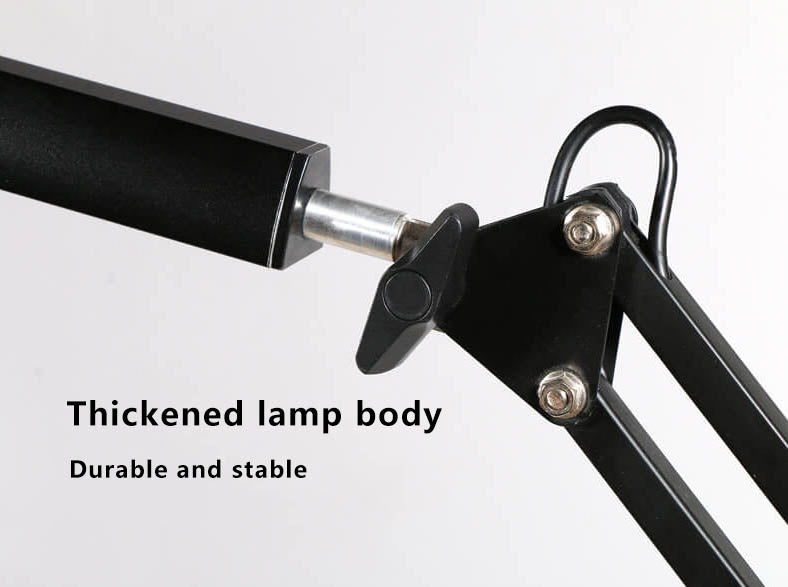 Skorter | LED Foldable Long Arm Clip Eye Protection USB Reading Table Lamp