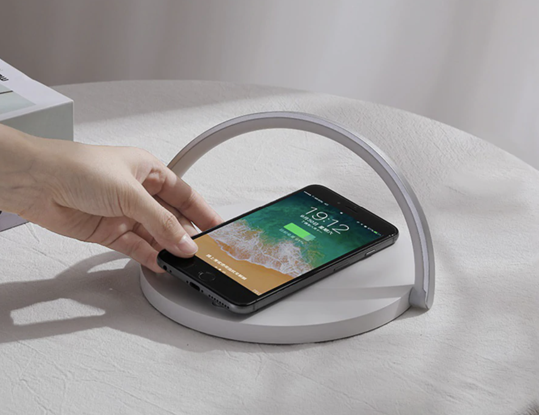 Skorter | Bowlight Design 3-in-1 Night Light – Wireless Charger & Lamp