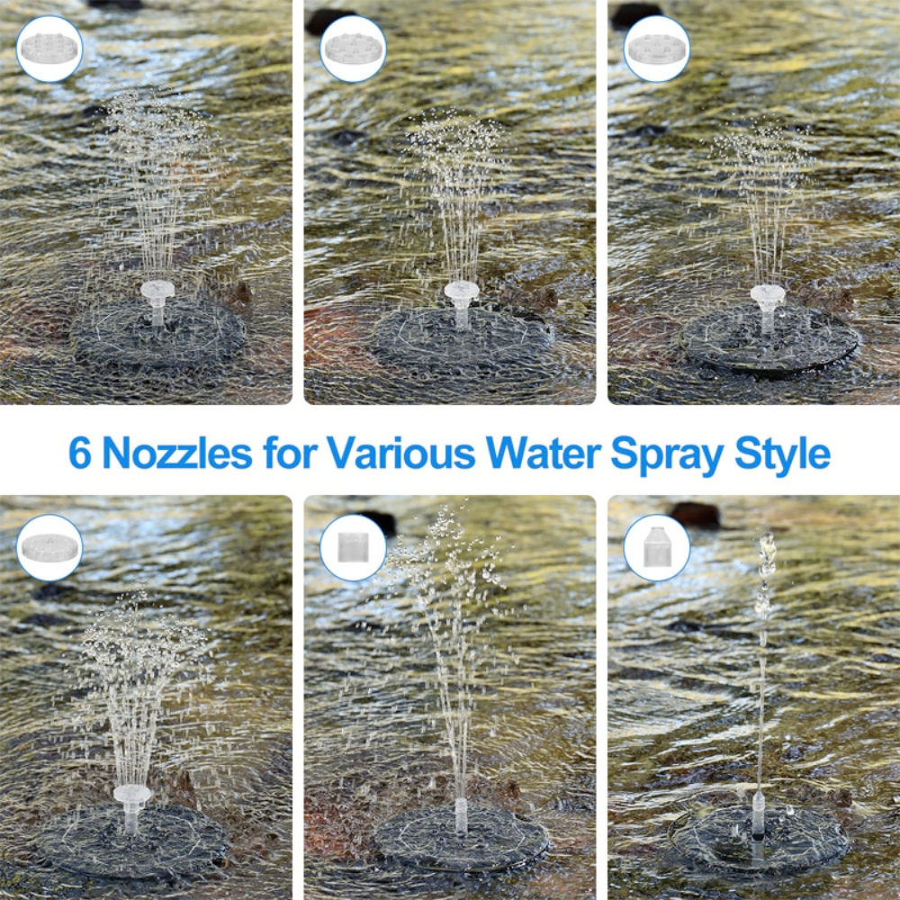 Skorter | Garden Water Fountain With LED Light