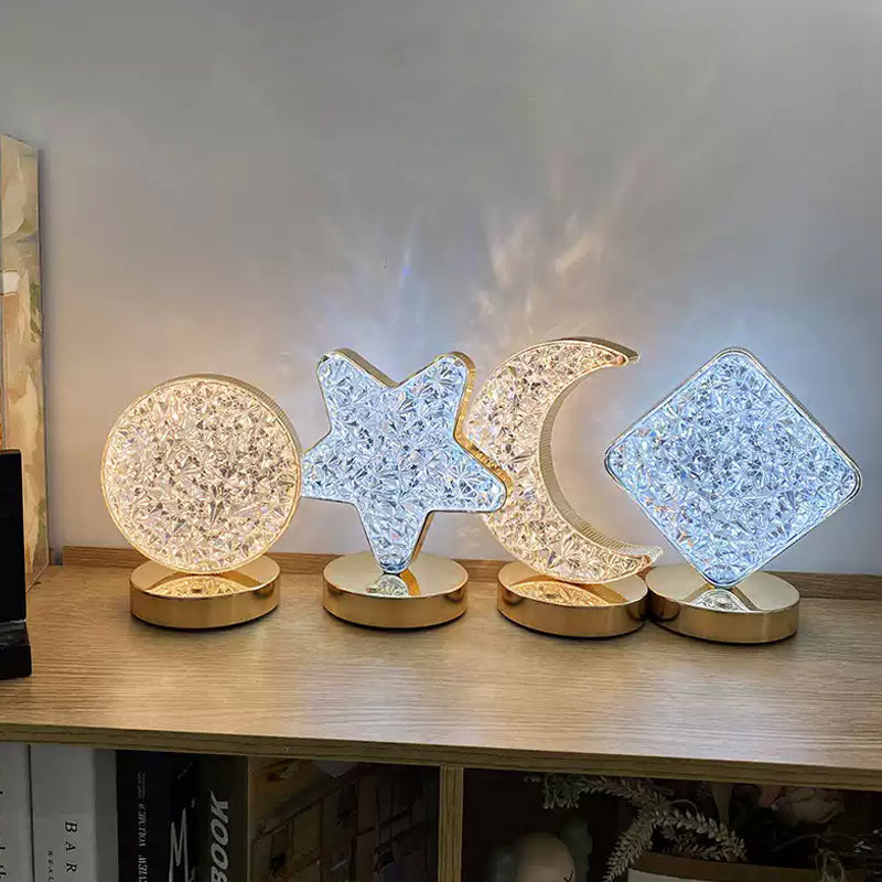 skorter | Star Moon Metal Table Lamp